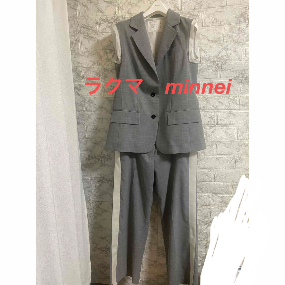 sacai - sacai サカイ オールインワン サロペット ジャケット sacai - sacai サカイ オールインワン サロペット ジャケット