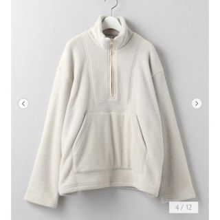 6 COTTON URAKE HALF ZIP PULLOVER