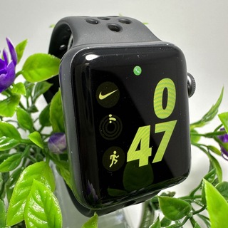 アップルウォッチ(Apple Watch)のApple Watch Nike 3 38mm GPS アルミスペースグレイ(その他)