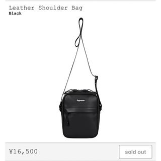 シュプリーム(Supreme)のSupreme Leather Shoulder Bag(ショルダーバッグ)