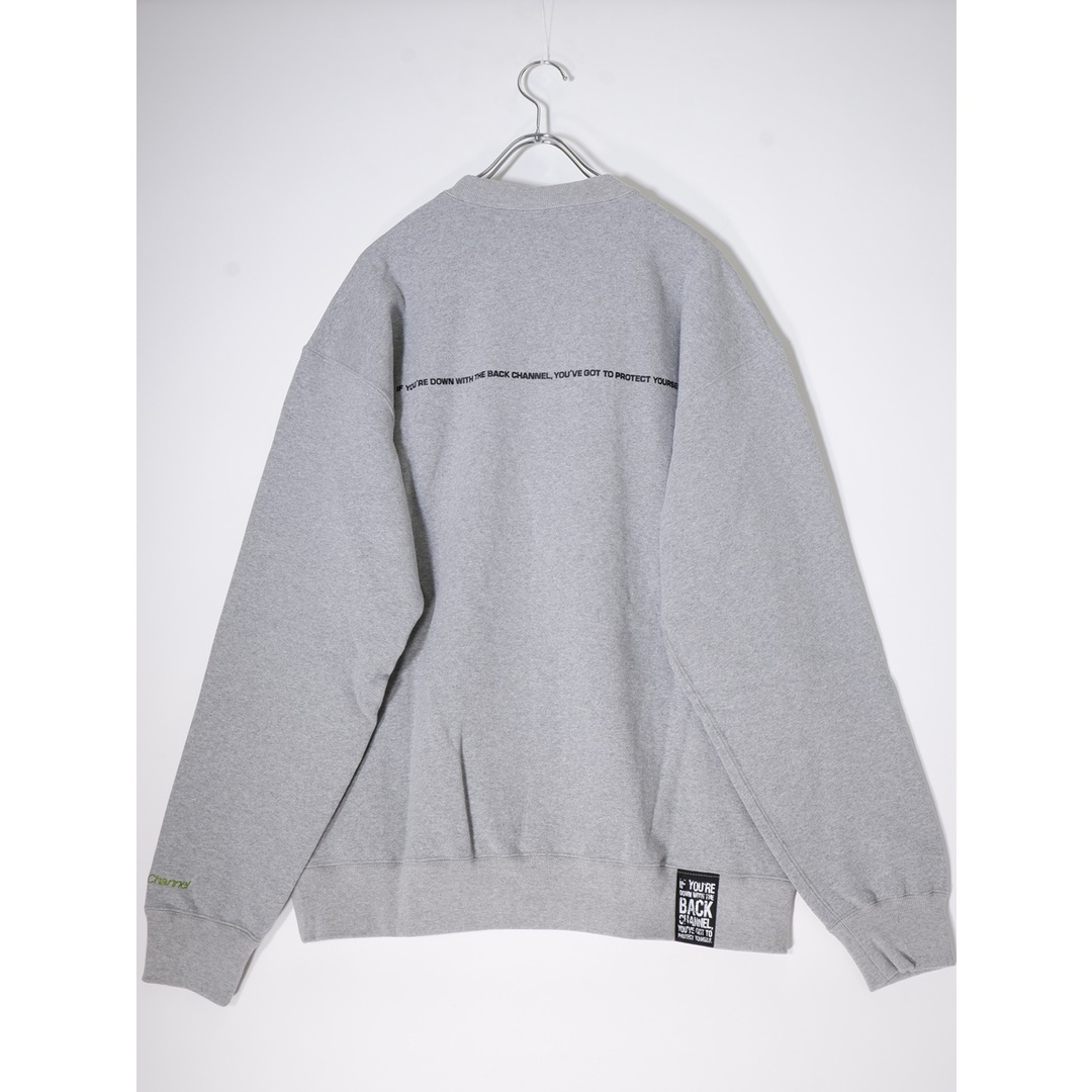 Back Channel(バックチャンネル)のBACK CHANNELバックチャンネル 2020AW OFFICIAL LOGO CREW SWEATオフシャルロゴクルースウェット新品【XL】【MTSA72923】 メンズのトップス(その他)の商品写真