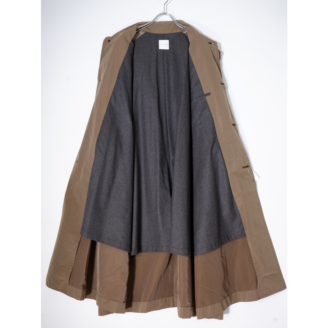 TOUJOURSトゥジュー Oversized Flared Soutien Collar Coat TOUJOURSトゥジュー Oversized Flared Soutien Collar Coat