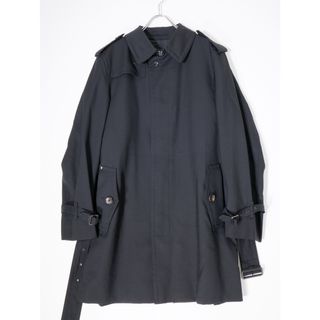 バーバリー(BURBERRY)のBURBERRY LONDONバーバリーロンドン 裏地シャドーチェック 高級ウールギャバジン シングルトレンチコート【M】【MCTA72970】(その他)