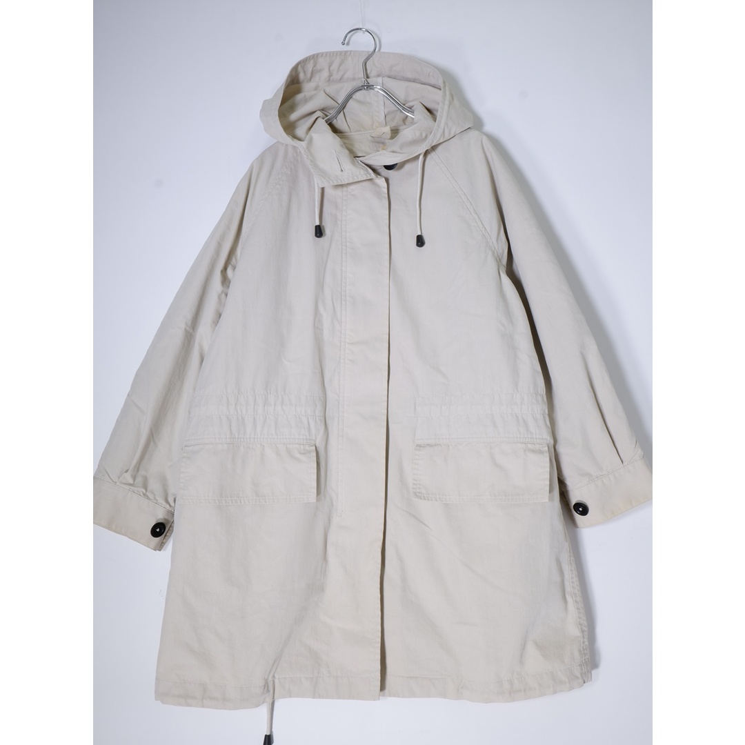 MHL. MARGARET HOWELLマーガレットハウエル VINTAGE COTTON NYLON  ライナー付ビンテージコットンナイロンモッズコート【1】【LCTA72964】