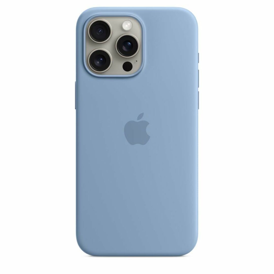 【色: ウインターブルー】Apple MagSafe対応iPhone 15 Pr