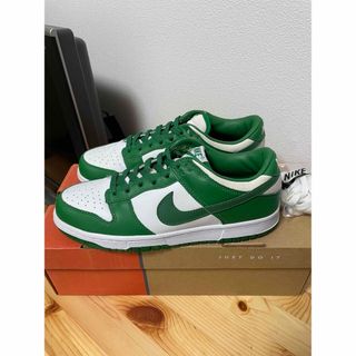 ナイキ(NIKE)のNike dunk low セルティックグリーン　2004年(スニーカー)