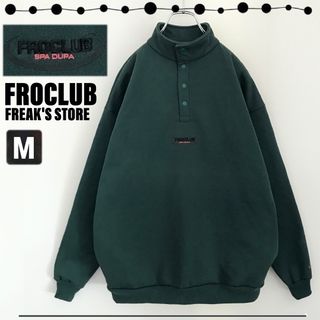 フリークスストア(FREAK'S STORE)のFROCLUB★スモールロゴ ハーフスナップ★スウェット★フリークスストア(スウェット)