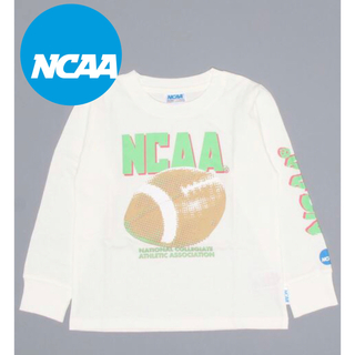 NCAA/エヌシーエーエー　100cm　ホワイト　キッズ　ロンT(Tシャツ/カットソー)