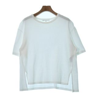 ニジュウサンク(23区)の23区 ニジューサンク Tシャツ・カットソー 38(M位) 白 【古着】【中古】(カットソー(半袖/袖なし))