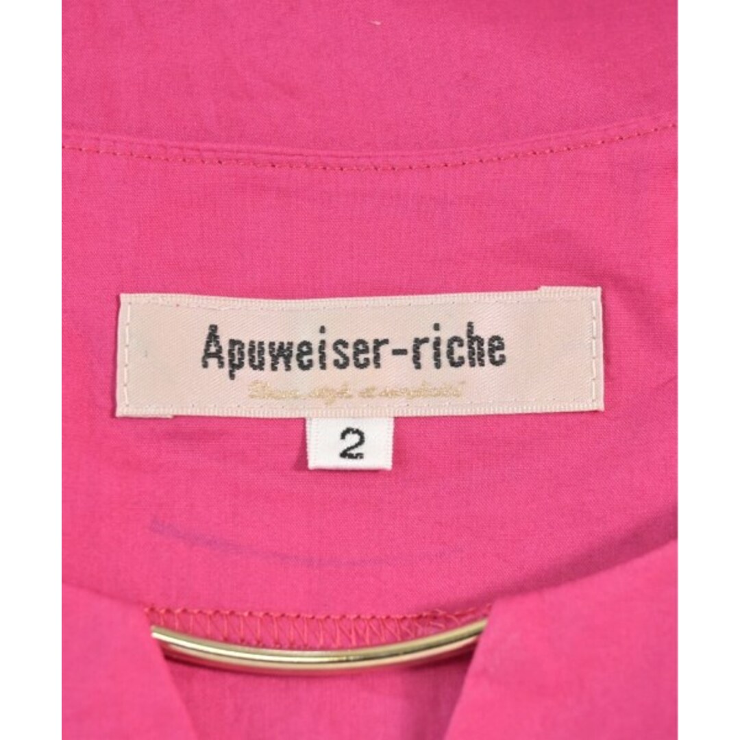 Apuweiser-riche(アプワイザーリッシェ)のApuweiser-riche ブラウス 2(M位) ピンク系 【古着】【中古】 レディースのトップス(シャツ/ブラウス(長袖/七分))の商品写真