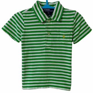 ポロラルフローレン(POLO RALPH LAUREN)のPolo By Ralph Lauren ボーダー 半袖 ポロシャツ ベビー服(シャツ/カットソー)