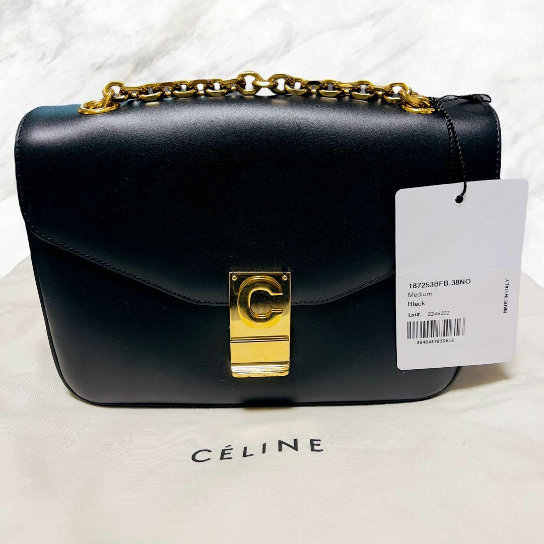CELINE - 【新品】CELINE セリーヌ ミディアム C ショルダー CELINE - 【新品】CELINE セリーヌ ミディアム C ショルダー