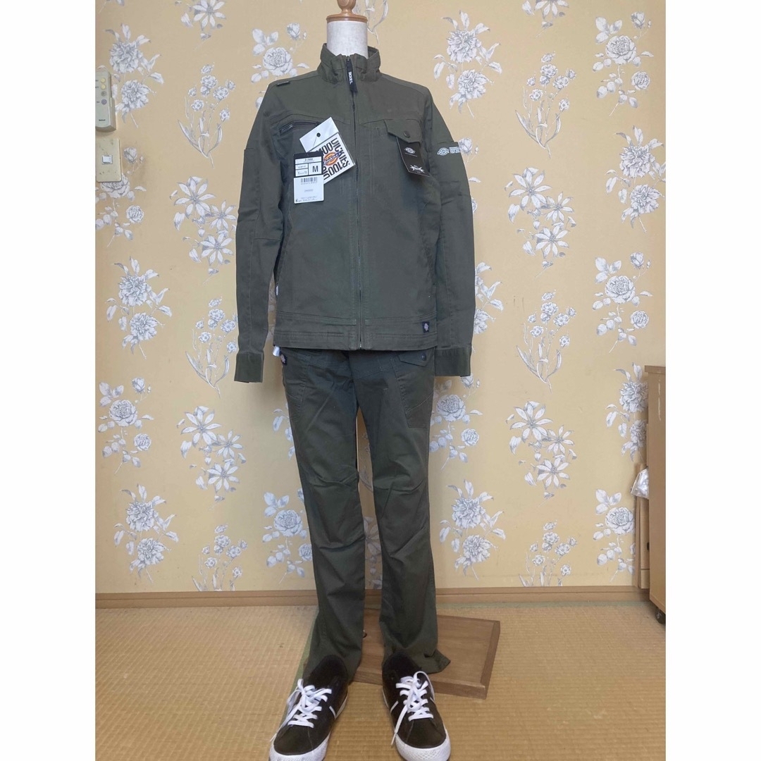 新品未使用　Dickies 100周年記念モデル　ストレッチ　作業服　上下