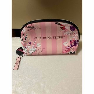 ヴィクトリアズシークレット(Victoria's Secret)の★Victroria’s secret★容量タップリ！ポーチ（ピンク）(ポーチ)