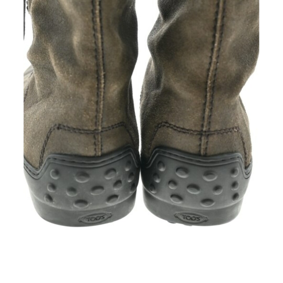 TOD´S トッズ ブーツ UK8(26.5cm位) 茶系 【古着】-