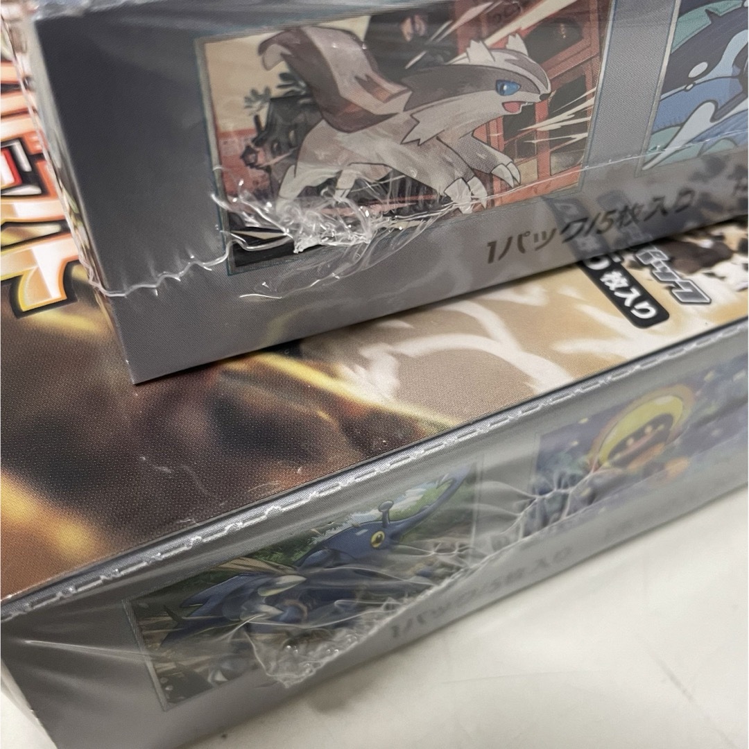 ポケモンカード 黒炎の支配者 クレイバースト 各1BOX シュリンク ポケモンカード 黒炎の支配者 クレイバースト 各1BOX シュリンク