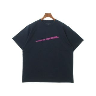 ユニフォームエクスペリメント(uniform experiment)のuniform experiment Tシャツ・カットソー 1(S位) 紺 【古着】【中古】(Tシャツ/カットソー(半袖/袖なし))