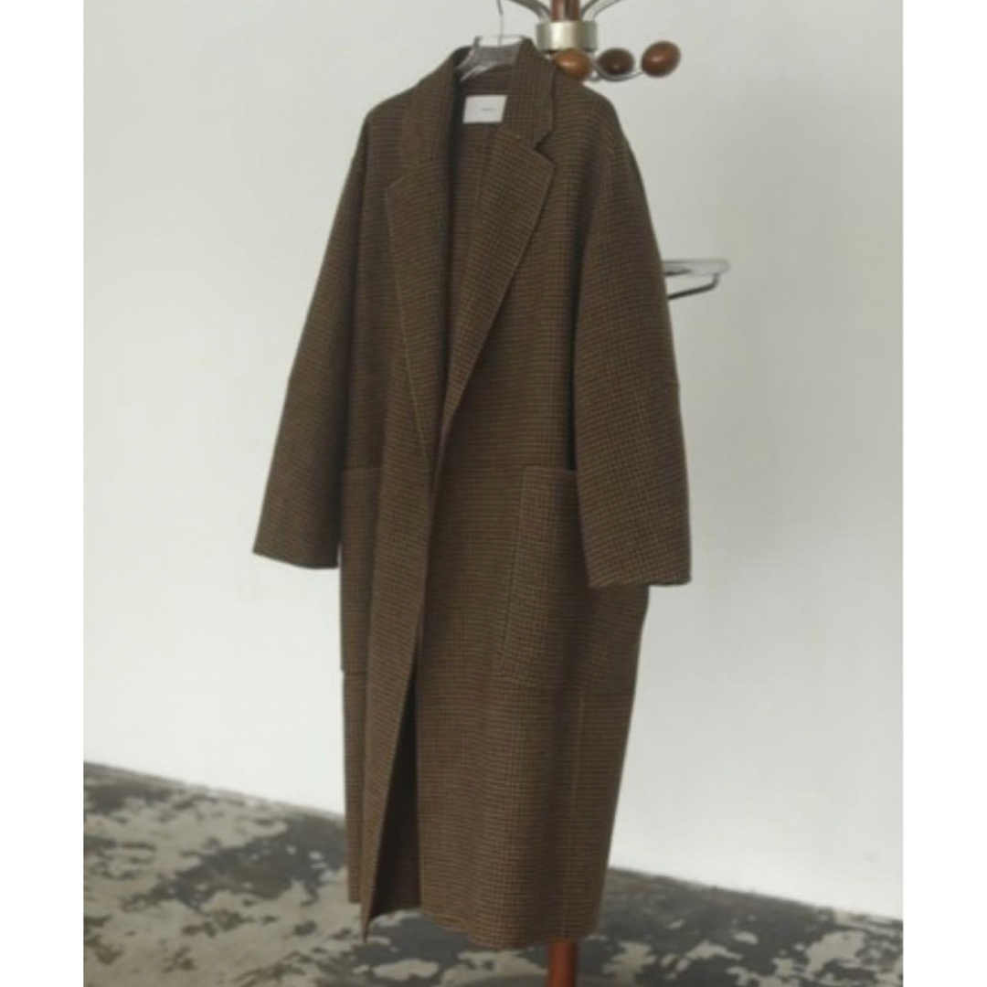 TODAYFUL(トゥデイフル)のトゥデイフル　オーバーチェックコート レディースのジャケット/アウター(ロングコート)の商品写真