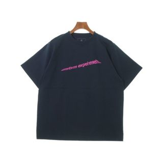 ユニフォームエクスペリメント(uniform experiment)のuniform experiment Tシャツ・カットソー 2(M位) 紺 【古着】【中古】(Tシャツ/カットソー(半袖/袖なし))