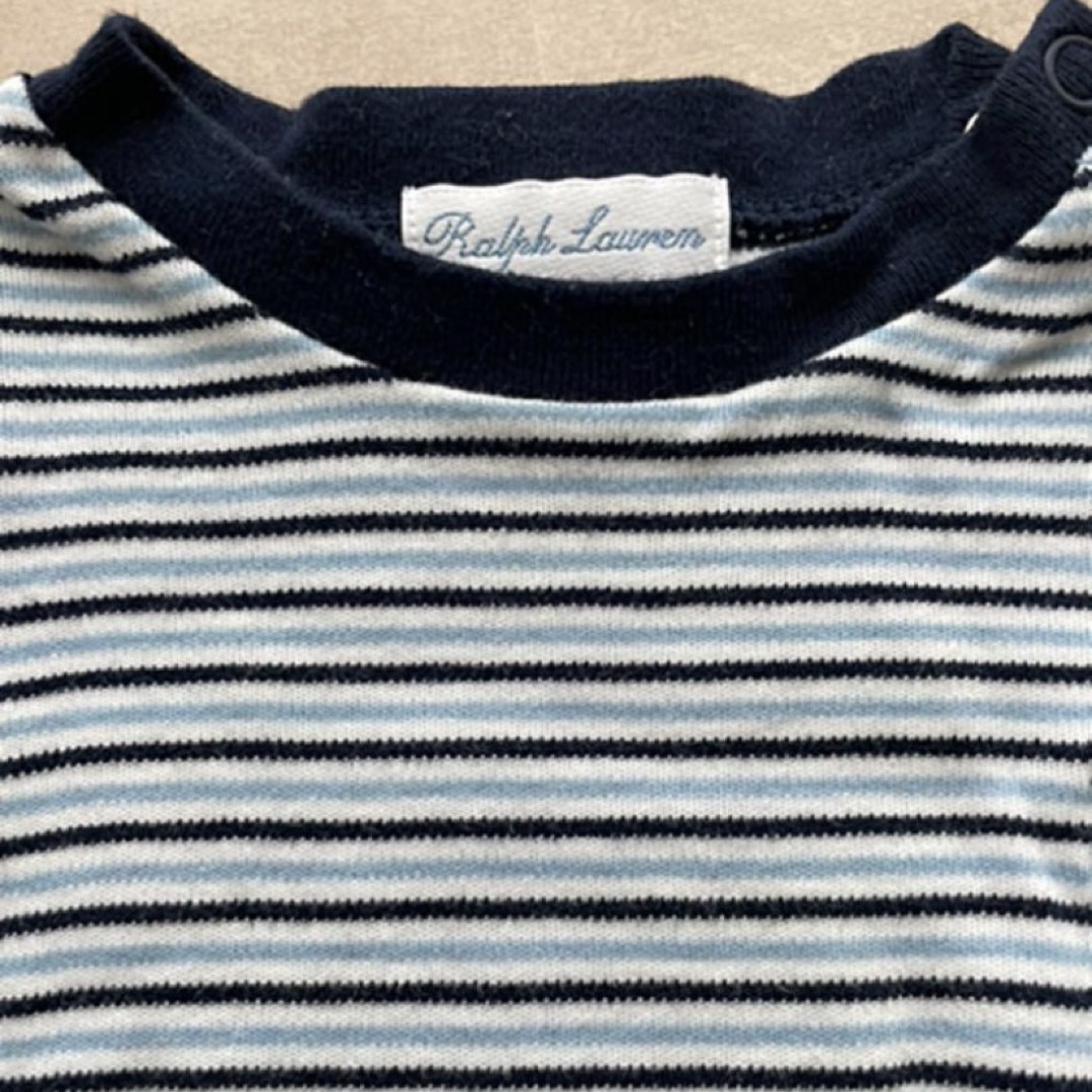 Ralph Lauren(ラルフローレン)のラルフローレン　3M ロンパース キッズ/ベビー/マタニティのベビー服(~85cm)(ロンパース)の商品写真