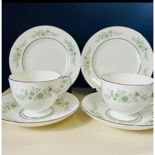 ウェッジウッド(WEDGWOOD)のウェッジウッド　 WESTBURY  2トリオセット　⑤⑥(食器)