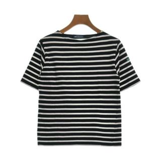 セントジェームス(SAINT JAMES)のSAINT JAMES Tシャツ・カットソー 1(XS位) 黒x白(ボーダー) 【古着】【中古】(カットソー(半袖/袖なし))