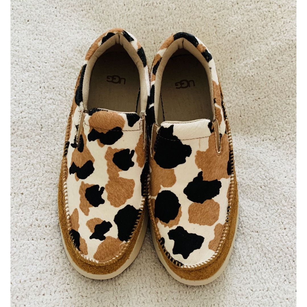 UGG 厚底 ハラコスリッポン 24㎝〜24.5㎝ 美品 | フリマアプリ ラクマ
