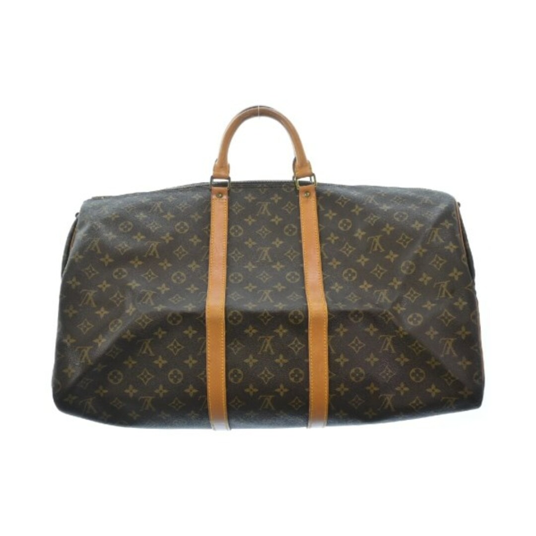 LOUIS VUITTON - LOUIS VUITTON ボストンバッグ 55 茶xベージュ(総柄