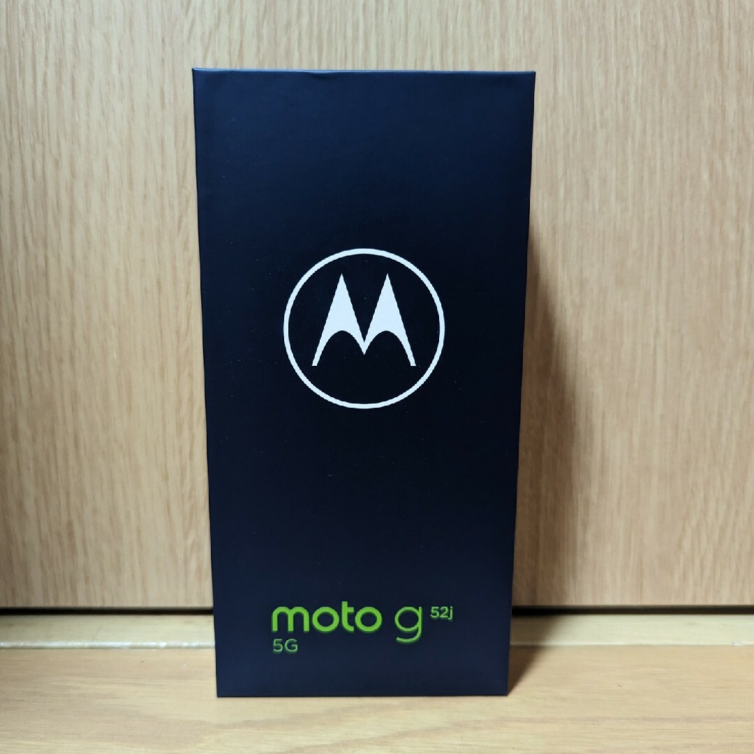 内部ストレージ128GBモトローラ Motorola moto g52j 5G II インクブラック