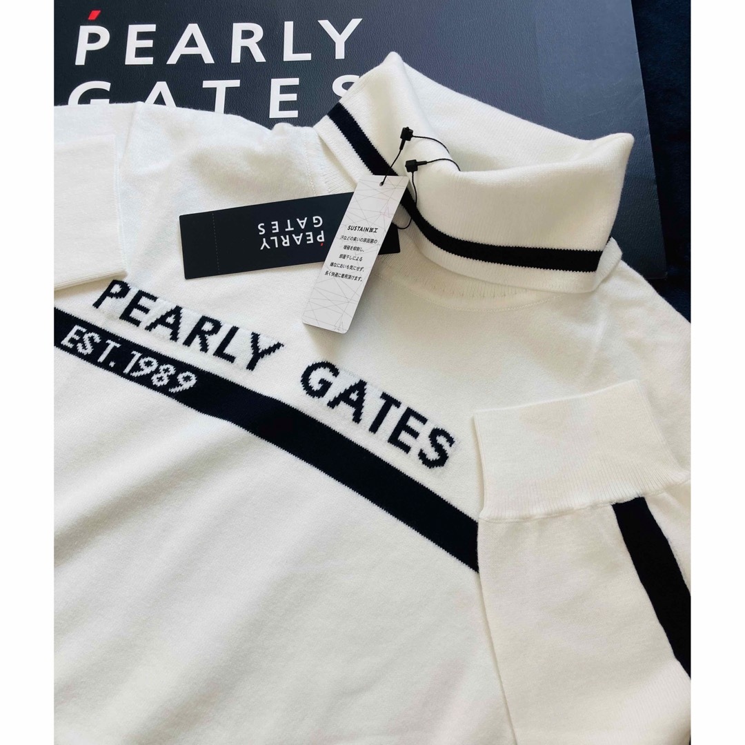 PEARLY GATES - 新品 パーリーゲイツ ソフトタッチハイネックニット