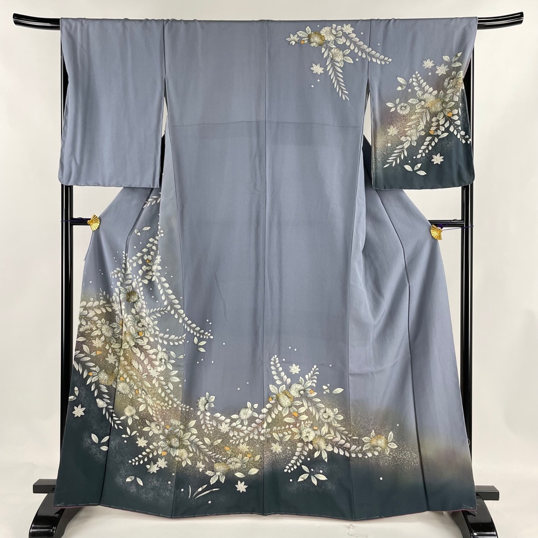 訪問着 身丈165cm 裄丈69cm 正絹 秀品-