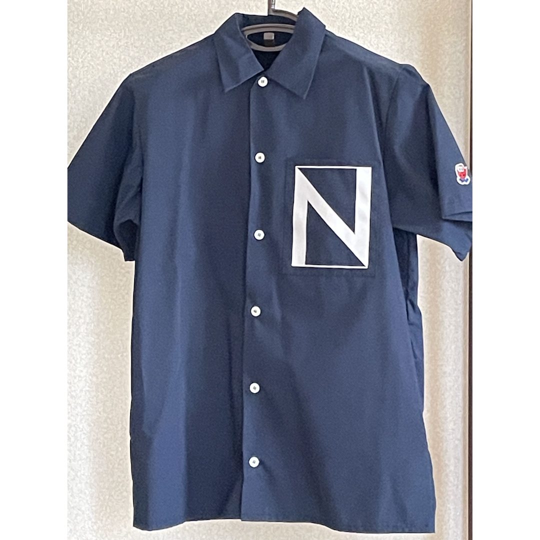 N issyネイビーシャツ　 メンズのトップス(Tシャツ/カットソー(半袖/袖なし))の商品写真