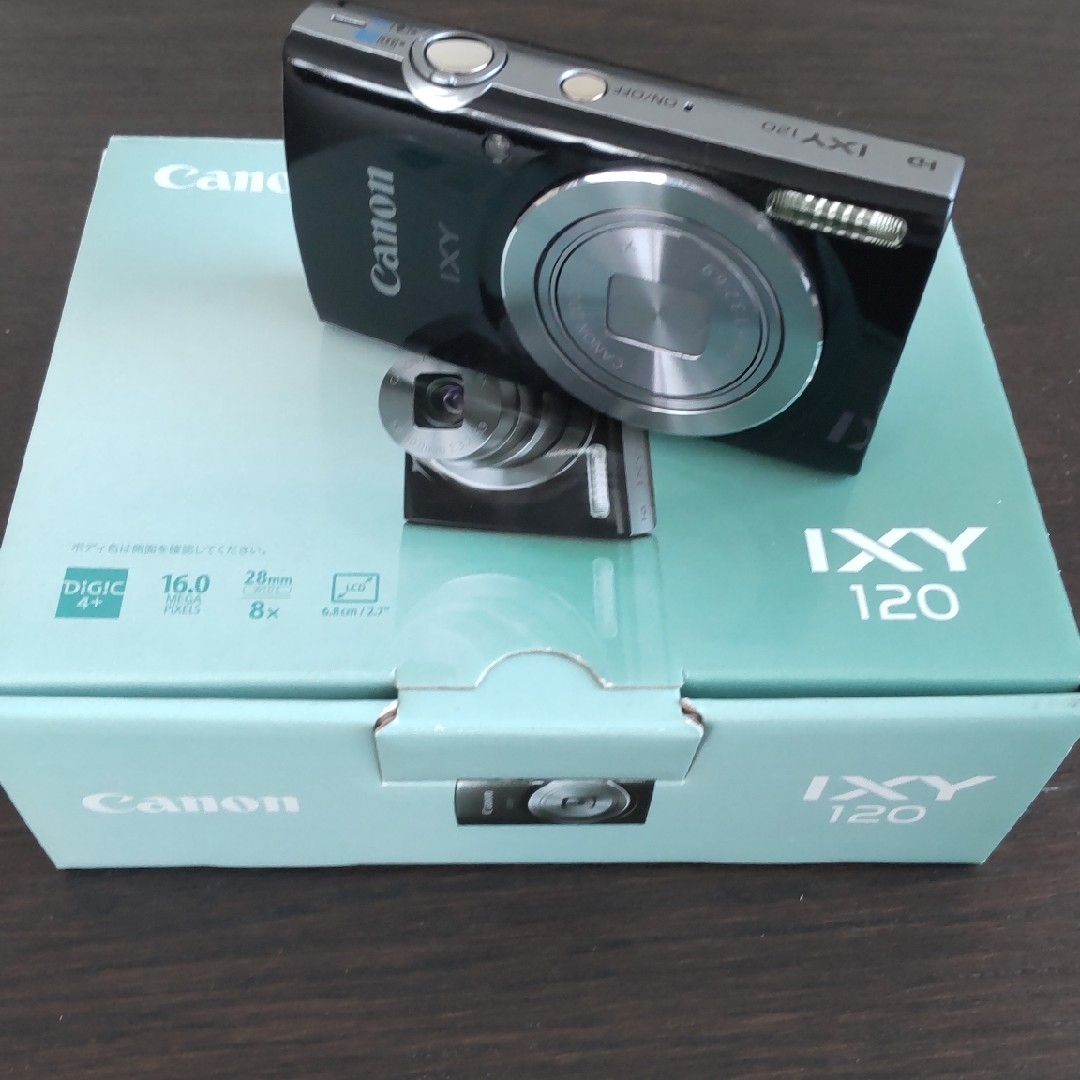 キヤノン デジタルカメラ IXY120 ブラック(1台)