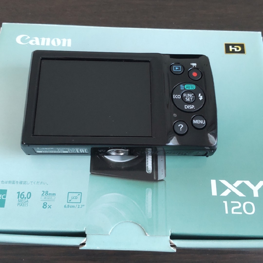 Canon - キヤノン デジタルカメラ IXY120 ブラック(1台)の通販 by あや