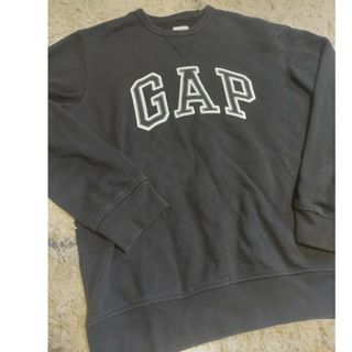 ギャップ(GAP)のGAPトレーナー黒Мサイズ(スウェット)