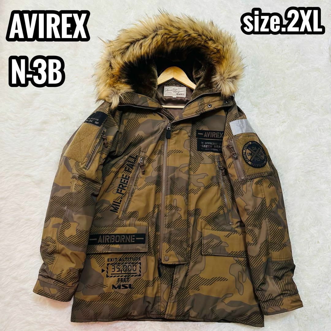 ○★新品 未使用 AVIREX 中綿 アウター M ブルゾン USMC