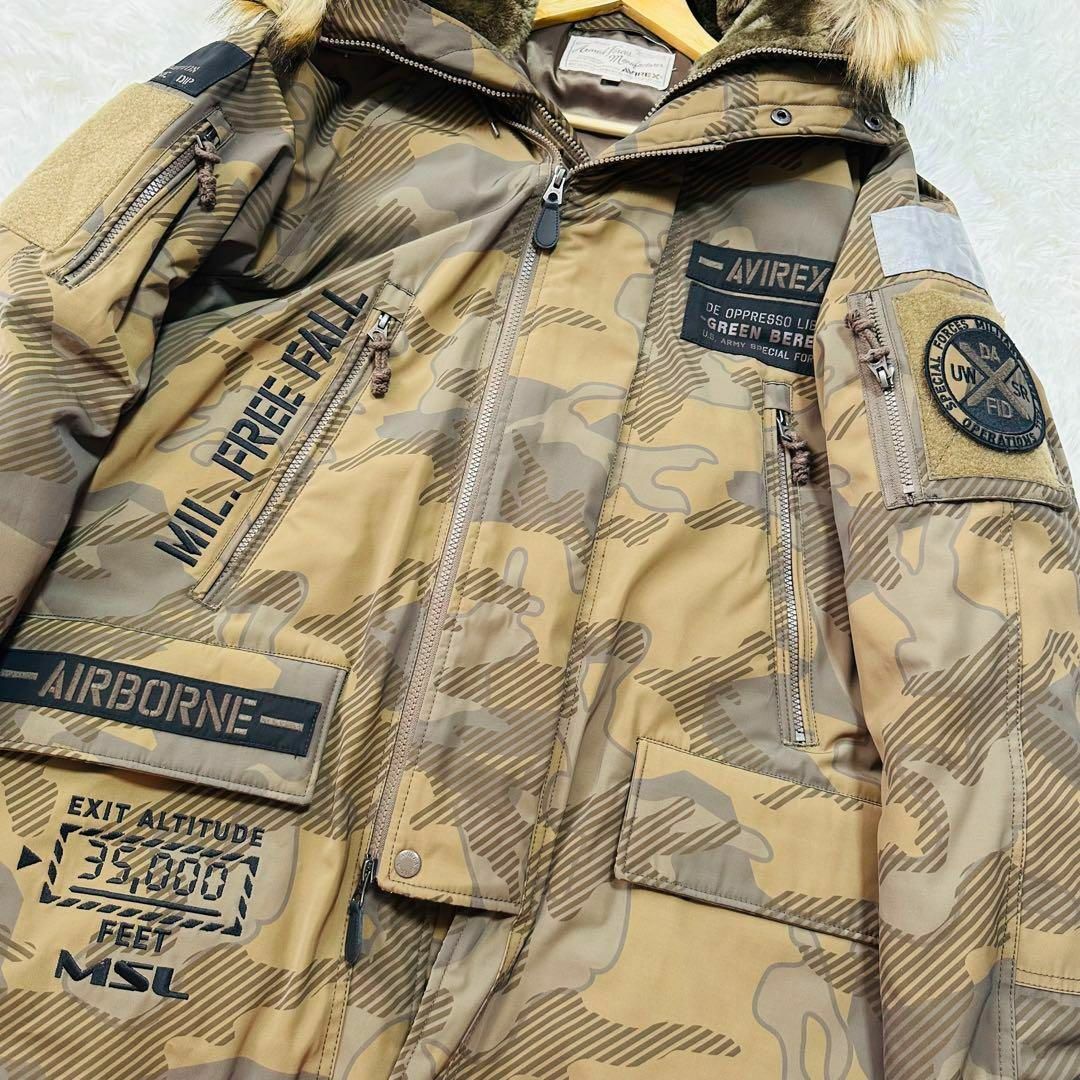 ○★新品 未使用 AVIREX 中綿 アウター M ブルゾン USMC