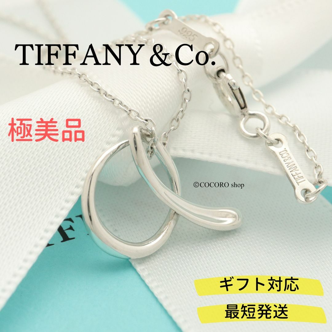 【極美品】TIFFANY&Co. レター A イニシャル ネックレス