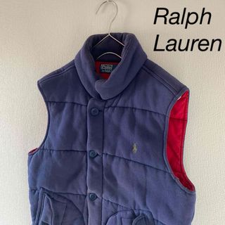 ポロラルフローレン(POLO RALPH LAUREN)のPoloRalphLaurenポロラルフローレンダウンベストアウターメンズm(ダウンベスト)