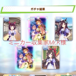 ヒシアマゾン　ウマ娘　プリティーダービー　ツインウエハース　第6レース(キャラクターグッズ)