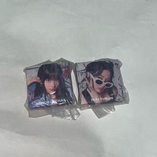 LE SSERAFIM CD風アクリルチャーム ガチャ(K-POP/アジア)