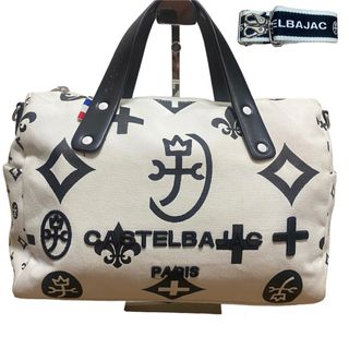 カステルバジャック(CASTELBAJAC)のカステルバジャック アミン ハンドショルダーバッグ 2way キャンバス×レザー(ショルダーバッグ)