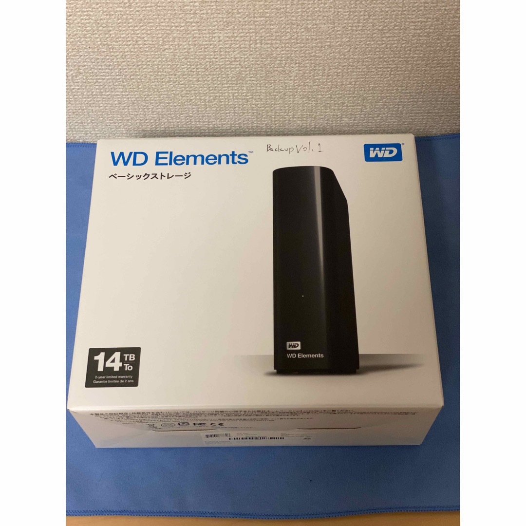 据え置きHDDインターフェース外付けハードディスク 14TB WDBBKG0140HBK-JESN WD