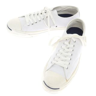 コンバース(CONVERSE)の【中古】コンバース CONVERSE jack purcell レザー スニーカー ホワイト【サイズ9.5】【メンズ】(スニーカー)