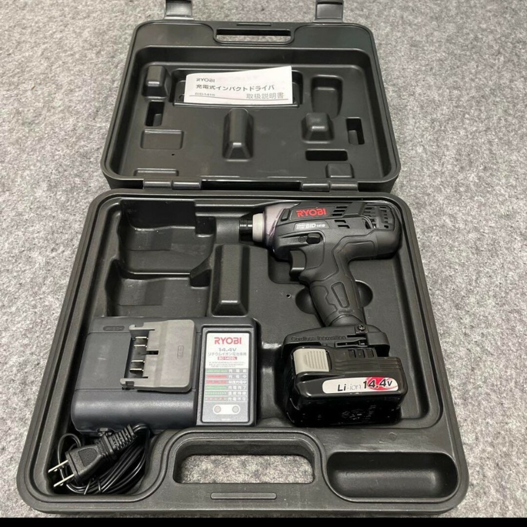 RYOBI - RYOBI リョービ インパクトドライバー BID-1415の通販 by