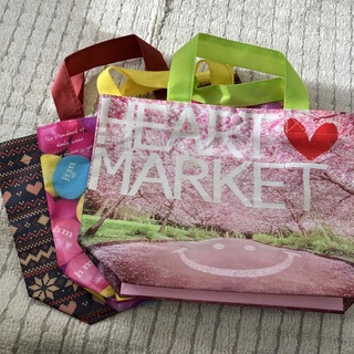 ハートマーケット(Heart Market)のハートマーケット　ショッパー　3枚(ショップ袋)
