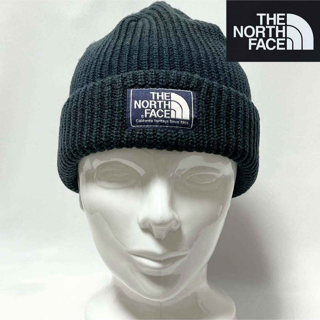 THE NORTH FACE(ザノースフェイス)の【美品】THE NORTHFACEノースフェイス クラシカルロゴのニットキャップ メンズの帽子(ニット帽/ビーニー)の商品写真