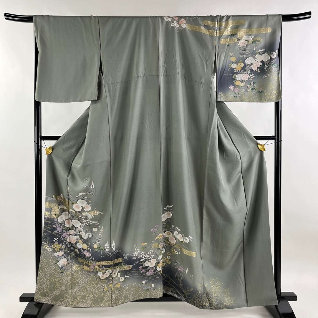 訪問着 身丈161.5cm 裄丈67.5cm 正絹 名品