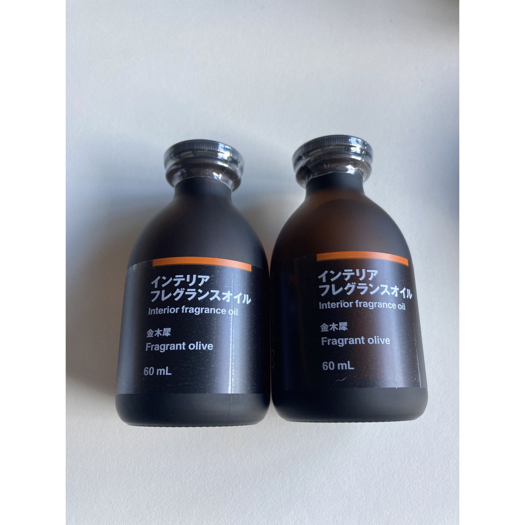 MUJI (無印良品)(ムジルシリョウヒン)の無印良品　インテリアフレグランス　金木犀の香り　60ml…2個 コスメ/美容のリラクゼーション(アロマオイル)の商品写真