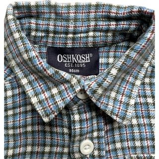 オシュコシュ(OshKosh)のOSHKOSH®   オシュコシュ　キッズ　95cm ネルシャツ　美品(Tシャツ/カットソー)